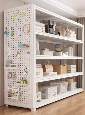 家用MO-ZWJ-0物置架多客厅落地收纳架杂物间地下钢室车库层整理架