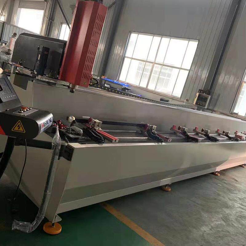 广东全自动金属钻攻机铝合金门窗边框钻孔机铝板切割机设备