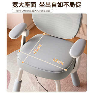 儿童学习椅中小学生写字椅家用可调节升降坐姿靠背座椅办公电脑椅