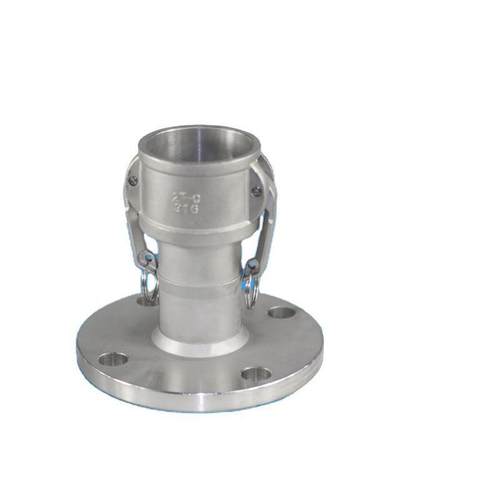 3法04锈钢快寸速接头C型带法兰阴端母头兰油罐XGO车配件不3/4寸