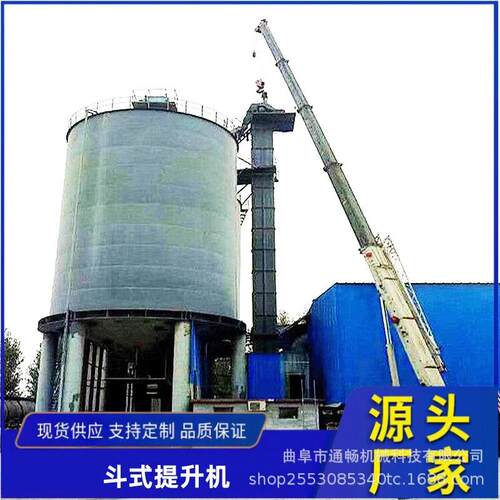水泥沙子垂直上料机 矿用板链提升机 粉尘输送NE50型斗式提升机
