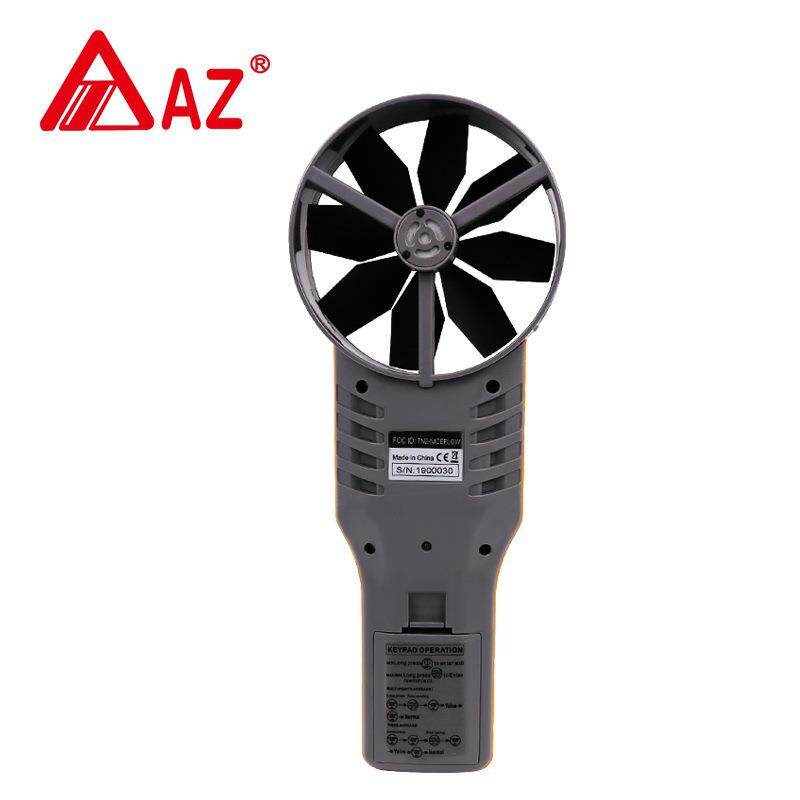 高精度风速仪AZ8905便携式风速仪温湿度通风管道风速风量表