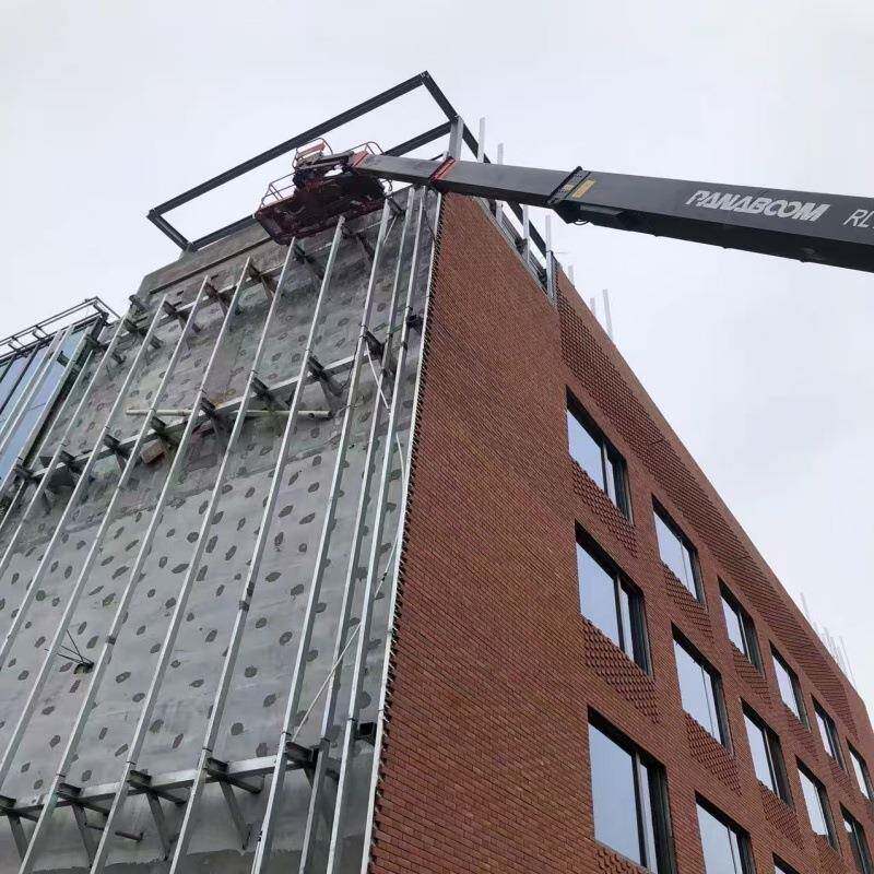 外墙插片干挂陶板砖窑变装饰墙面做旧手工砖灰色实心砖提供安装