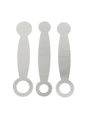 厂家长笛压垫工具不锈钢一套3个装精致实用flute管乐维修配件