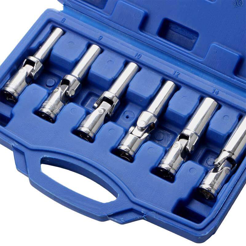 万向火花塞套筒组套6件套组合工具套装火星套筒 中飞3/8跨境新品