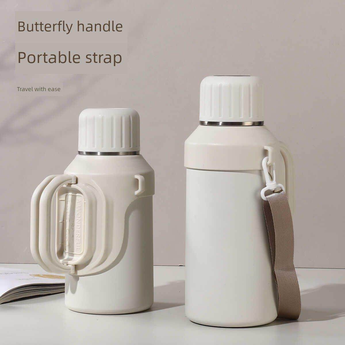 新的316不锈钢温度显示保温杯茶和水分离与手柄带大容量户外防跌,餐饮具,保温壶,淘宝优惠券,粉丝福利购,淘宝优惠卷