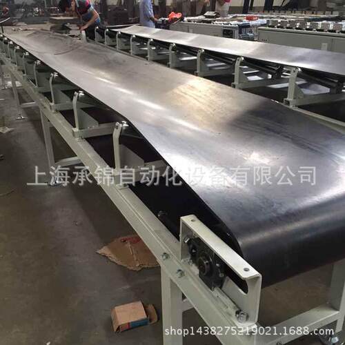 厂家供应V型皮带输送机槽吸料机提升机皮带机自动化输送线