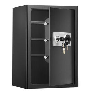 0CM小型保险箱 保险家6用办纹公EXC指柜密码