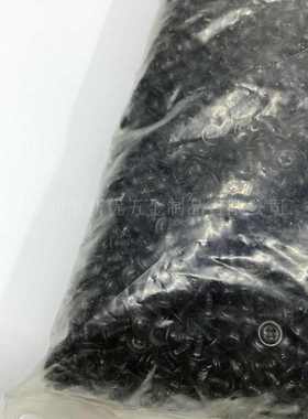 【M2.6*5-12】PWA黑色十字圆头带介自攻螺丝 自带垫片电子小螺丝