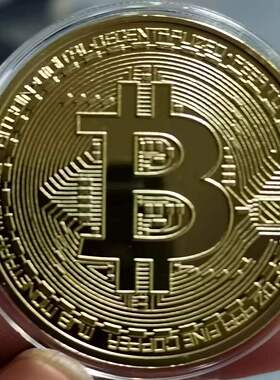 Bitcoin比特币纪念章装饰摆件