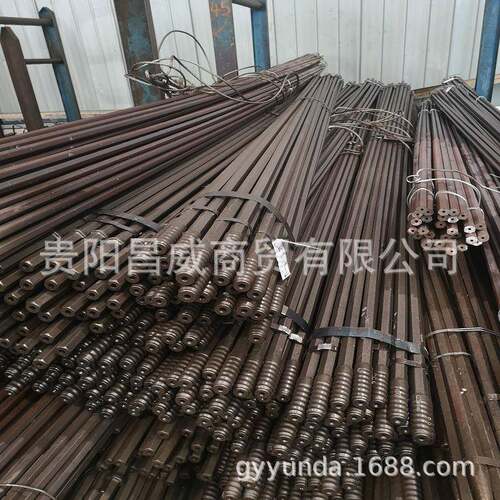供应贵阳钢厂生产伞钻YGZ70凿岩机用伞钻钻杆