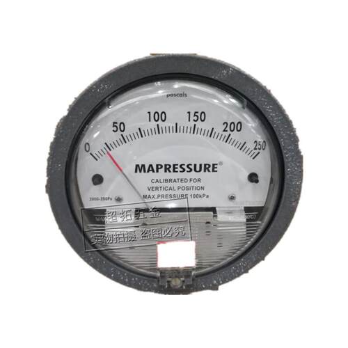 MAPRESSURE压差表 压差计表 2000型圆盘指针式差压表微压差计