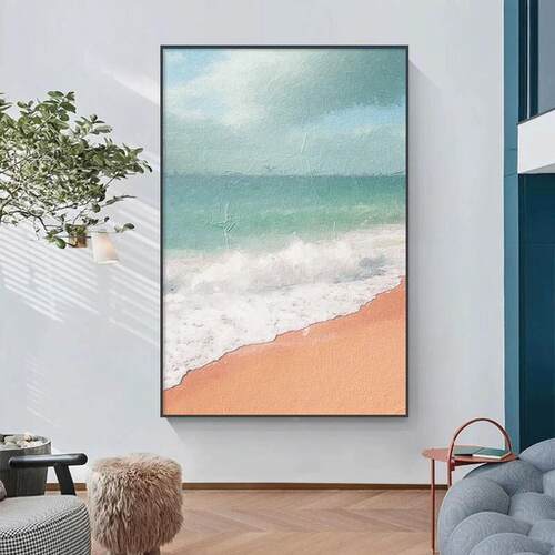 溥畔年 风景入户门玄关装饰画 画现代简约客厅走廊过道宾馆酒店海