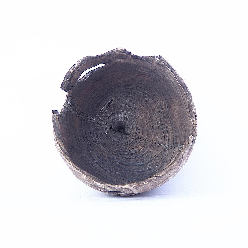 厂家销售专业手工编制原木工艺花瓶花桶田园温馨酒店民宿装饰品