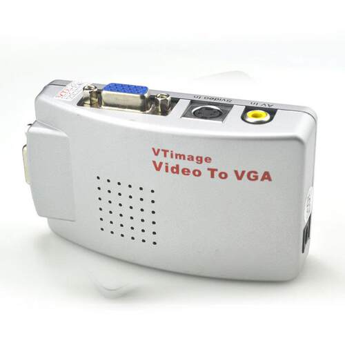 e宙维真VT-521 AV转VGA 视频转换器 Video/BNC To VGA AV转换器