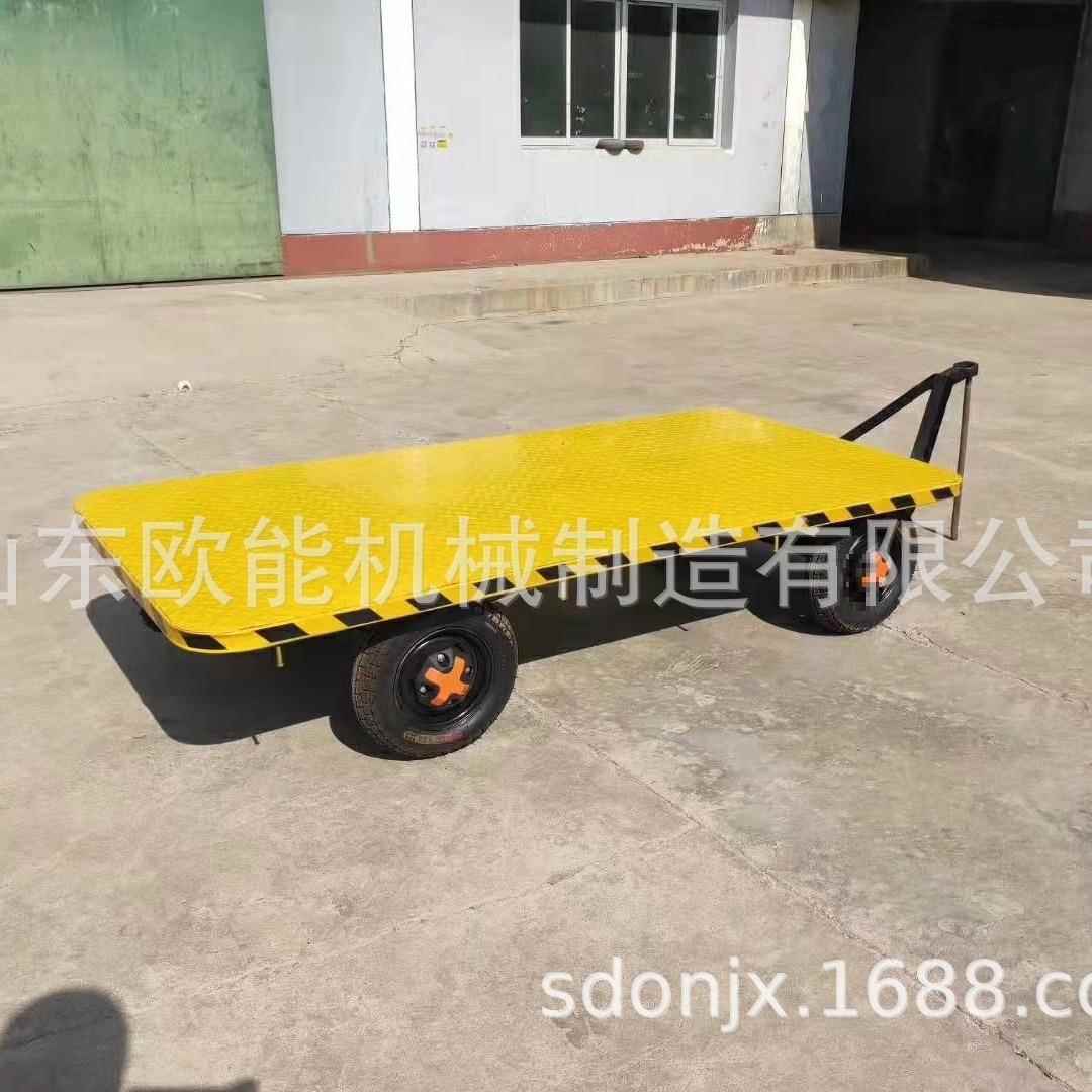 196厂平板运输拖车牵引平板拖车工具车重电动牵引车按型需制家作