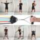 瑜伽运动高弹力阻力绳 塑形健身器材 拉力绳 天然乳胶训练带