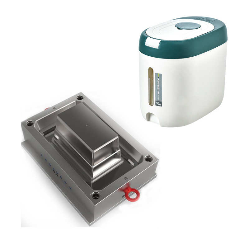 透明注塑模具开模PP塑胶收纳储粮米桶食品储存密封罐保鲜盒磨具厂