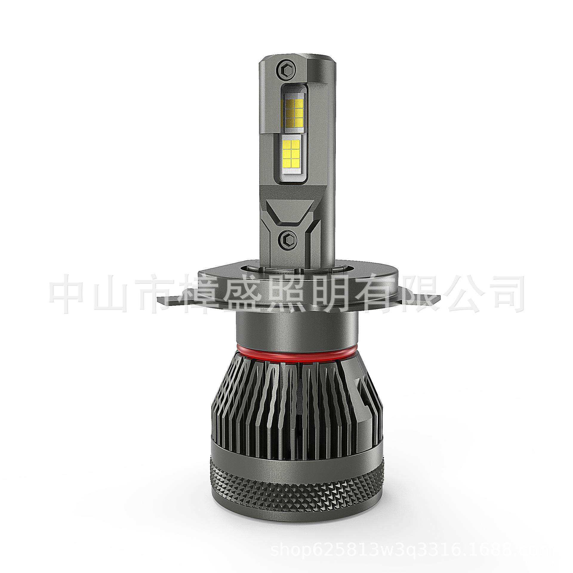 汽车LED大灯货车H7H1远近光H4高亮9005雾灯H3透镜9012聚光H11/H8