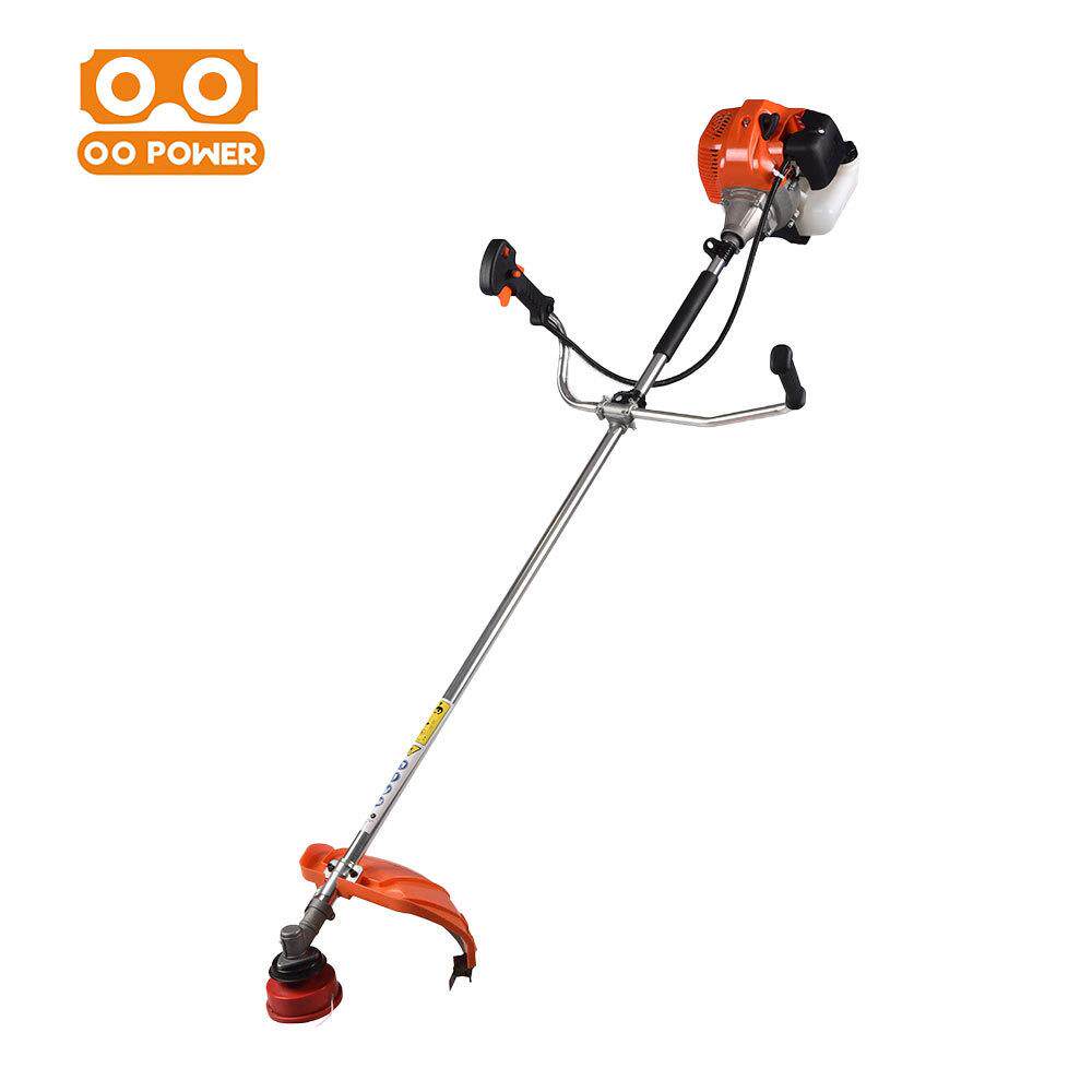 跨境汽油割草机二冲程52CC侧挂式割灌机开荒手持便携式除草机