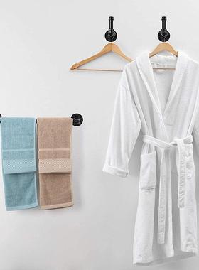 跨境yy-02643工风浴装饰墙子壁挂式挂墙墙架业壁铁艺水管墙室上置