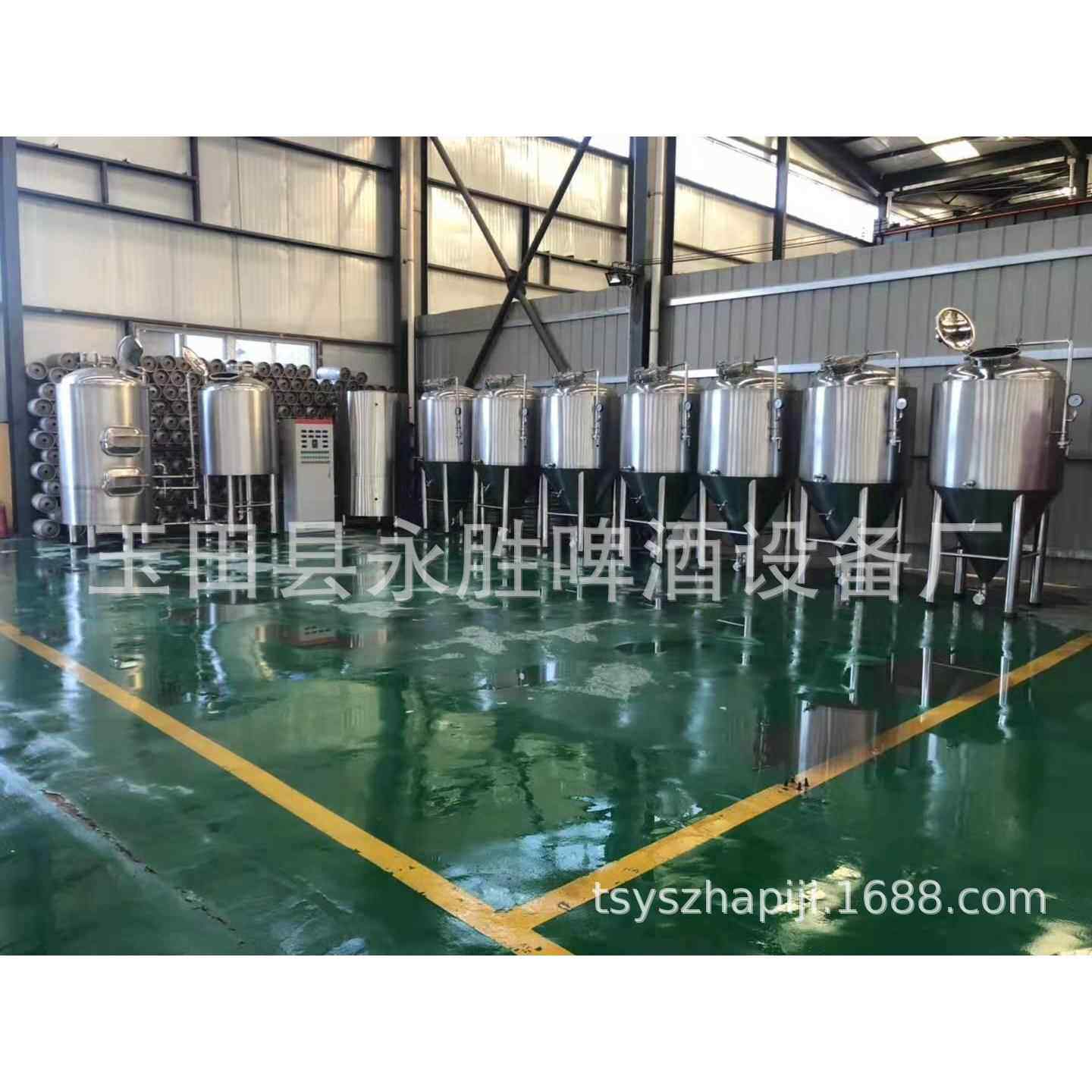 小型投资创业啤屋酒自酿设备欧维斯精酿酒免费啤500教包技术