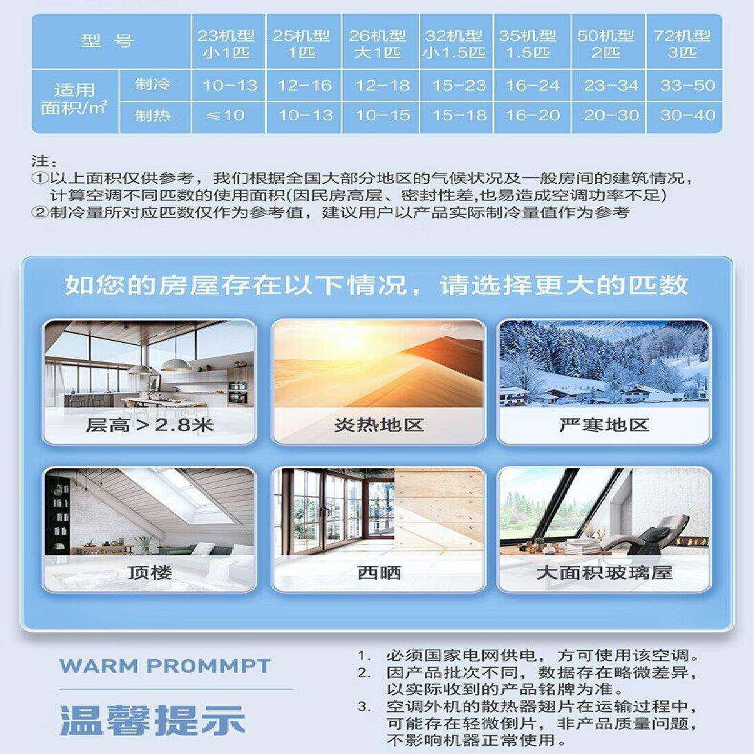 严选-海.尔统.帅空调智家超省电大风口1.5匹新一级超省电