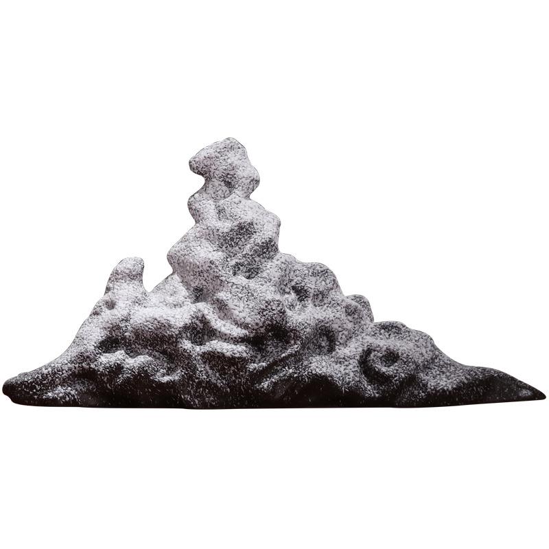 新中式假山陶瓷摆件小装饰品创意客厅家居酒柜玄关摆设工艺品软装