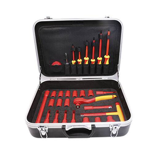TOOLTIME图泰绝缘组套VDE认证工具42件套钳子螺丝批绝缘组套工具