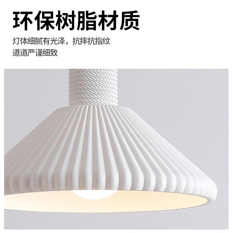 餐厅吊灯奶油997风灯具简约厨房桌吧台餐艺古术日式复法式餐灯522