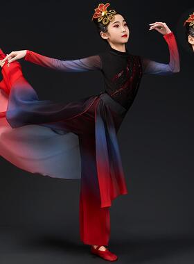 正品出童王行舞儿蹈服装九州同剑象舞汉服女童中国风爵士舞扇子舞