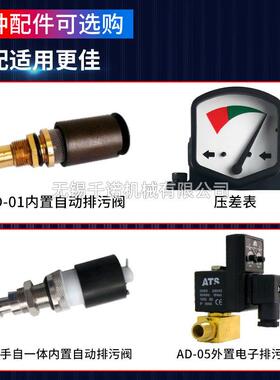 ATS压缩空气精密过滤器F0180除油除尘除水 P M H C X S激光切割用