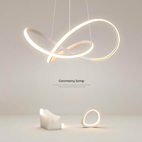 大气客厅灯led吊灯个性现代简约创意房间主卧室灯书房饭厅灯灯具