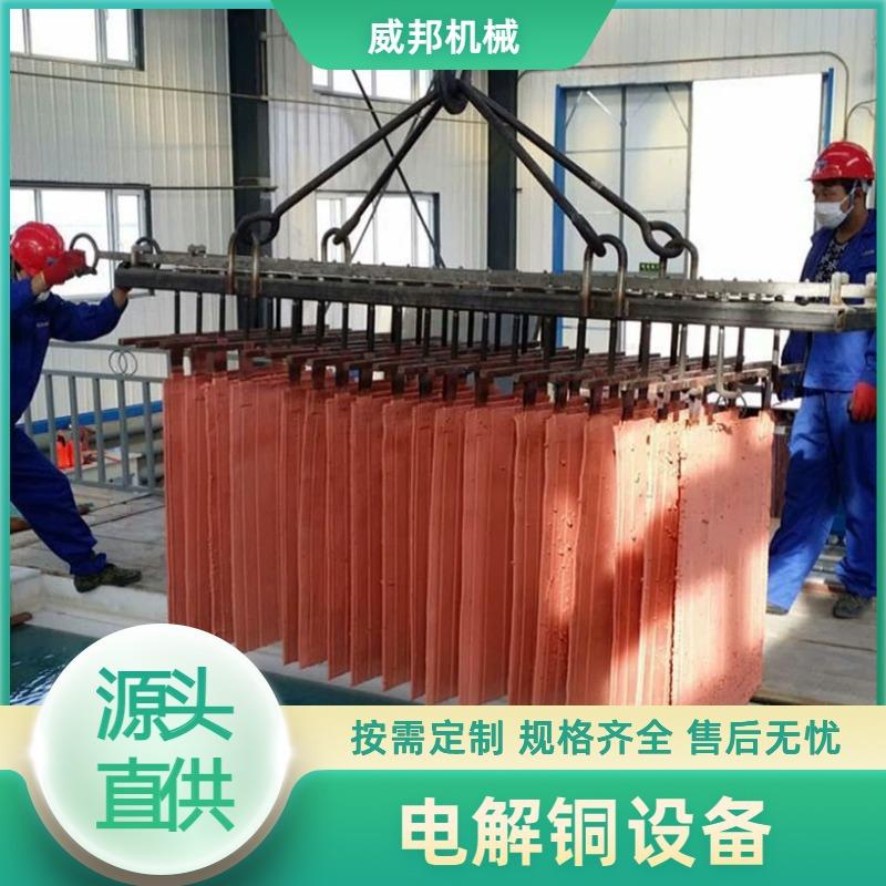 电镀废水电解铜设备 铜离子回收液循环利用精炼提纯 威邦机械