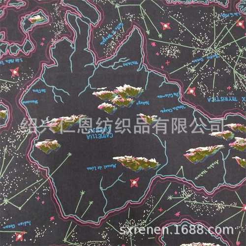 棉 80印花人喷墨全真数45  45府绸*100现货供应喷气工艺码/*