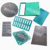 复合树脂电缆沟卡槽方形弱电通信排水盖板防水电力扣槽电厂配电房