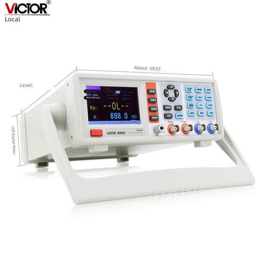 胜利LCR数字电桥高精度电阻电感电容表VC4090A测试仪4091C测量仪