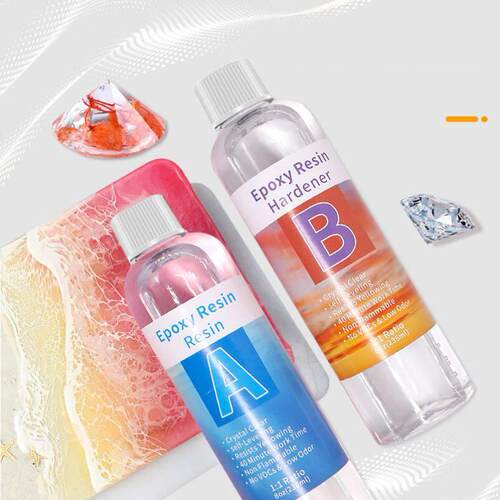 Crystal Epoxy Resin Kit AB Glue Hard Glue Supplies For A