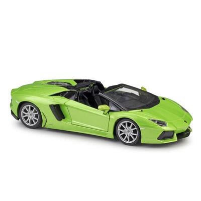美驰图1:24埃文塔多Aventador LP700敞篷仿真合金汽车拼装版模型