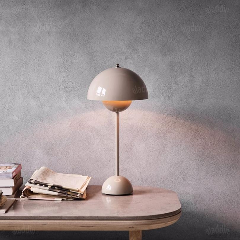 丹麦vp3覆古花苞台灯北欧vp9经典卧室结婚陪嫁书桌阅读大号床头灯