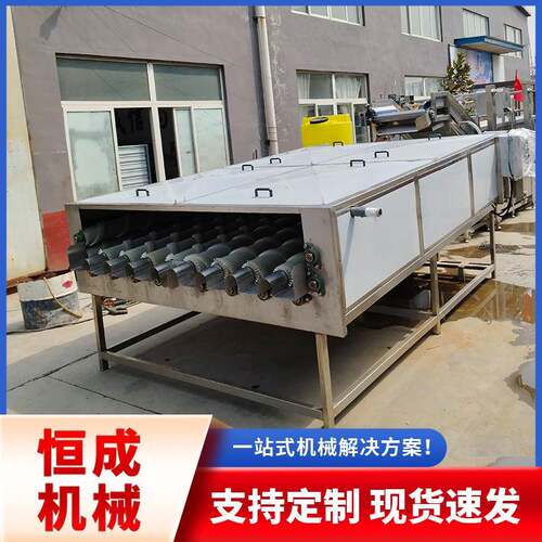 大产量萝卜清洗机青红卜萝AIH萝卜白萝设卜去泥去杂清洗备恒成机