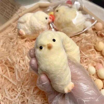 Chick Taba Squishy Toys Ultra Soft Squeeze Fidget rua泥感鸡