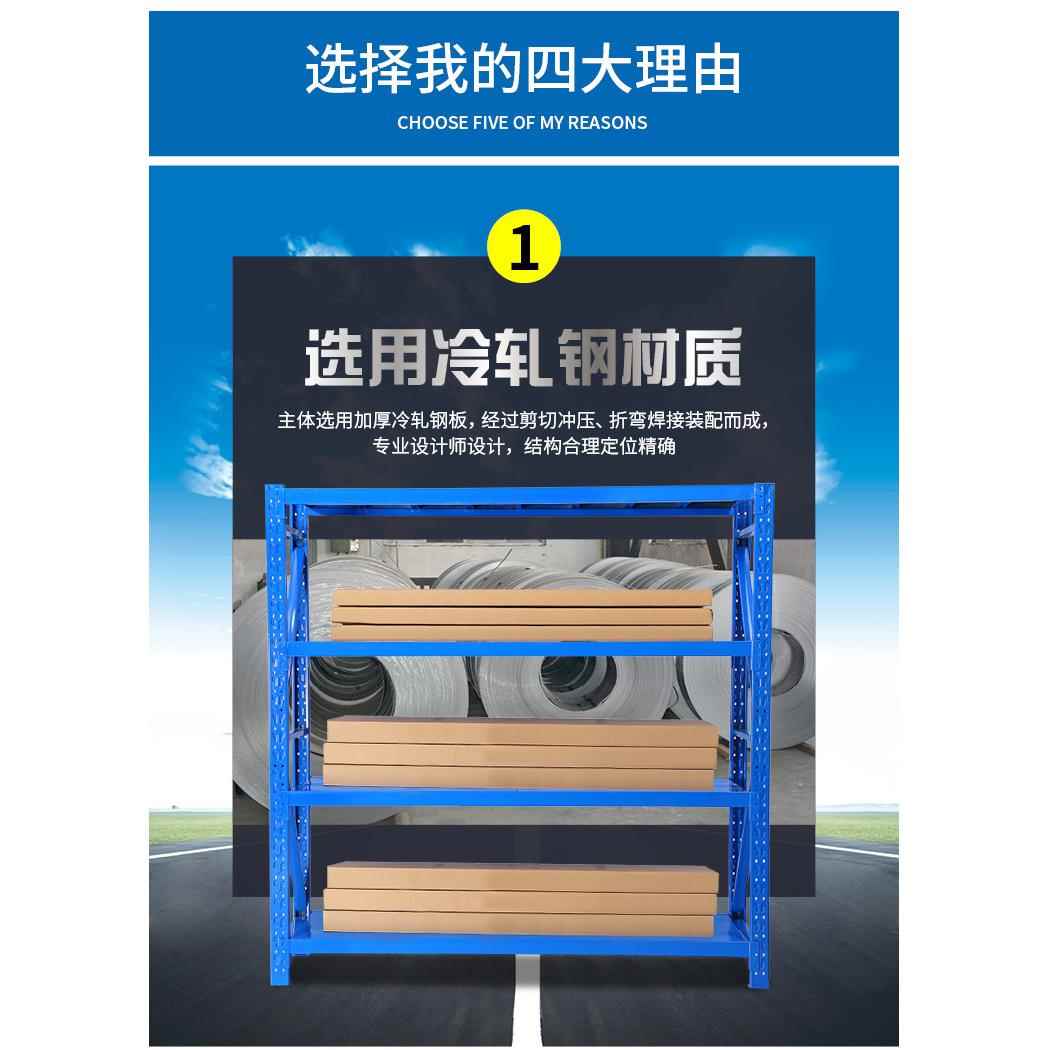 货仓储货架PGO储物架仓库库架房置架轻物中型货架仓储货架型厂家
