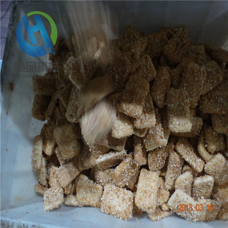全自动冻干山楂上糖机拔丝秋葵挂糖设备山药段裹糖机