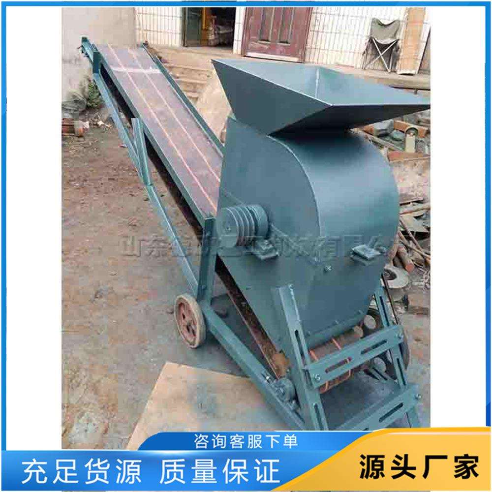 园艺盆栽花土草炭土粉碎机小型有机营养土粉碎机蔬菜育秧碎土设备