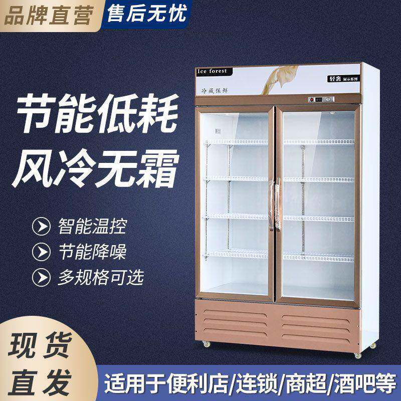 商用直冷风冷保鲜柜饮料柜冰箱啤酒柜储存食品立式啤酒柜