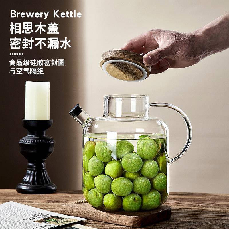 泡酒璃专用酒密封罐家用玻泡酒相思青梅杨梅酿酒瓶罐空瓶果酒装酒