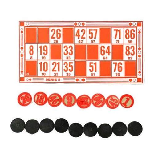 Russian Bingos Game Set Family Strategy Board Game Learning