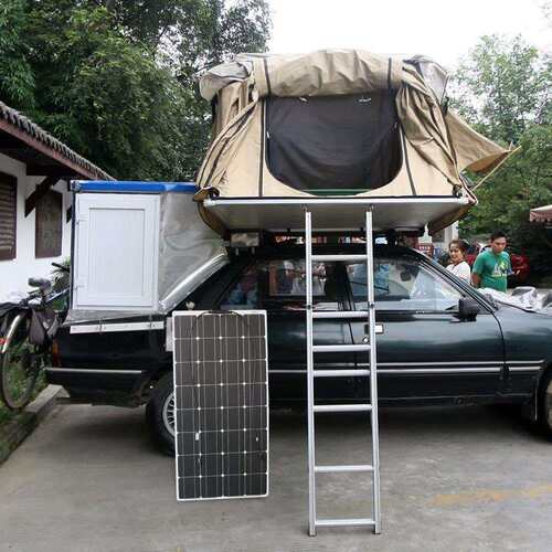 100W单晶太阳能充电板 房车游艇柔性太阳能电池板 Solar-Panel