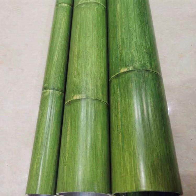 仿真竹杆塑料竹子竹板竹篱笆装饰板防火防潮源头工厂优惠